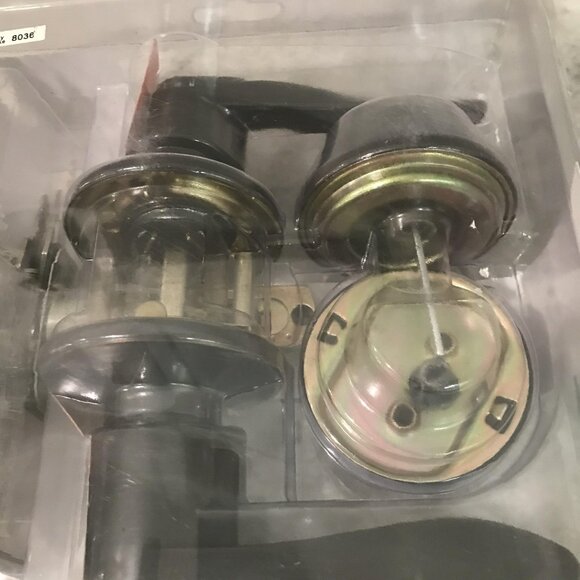 RELIABILT Olivia Keyed Entry Lever Deadbolt Combo Antique Bronze Keyed Alike - Picture 4 of 5